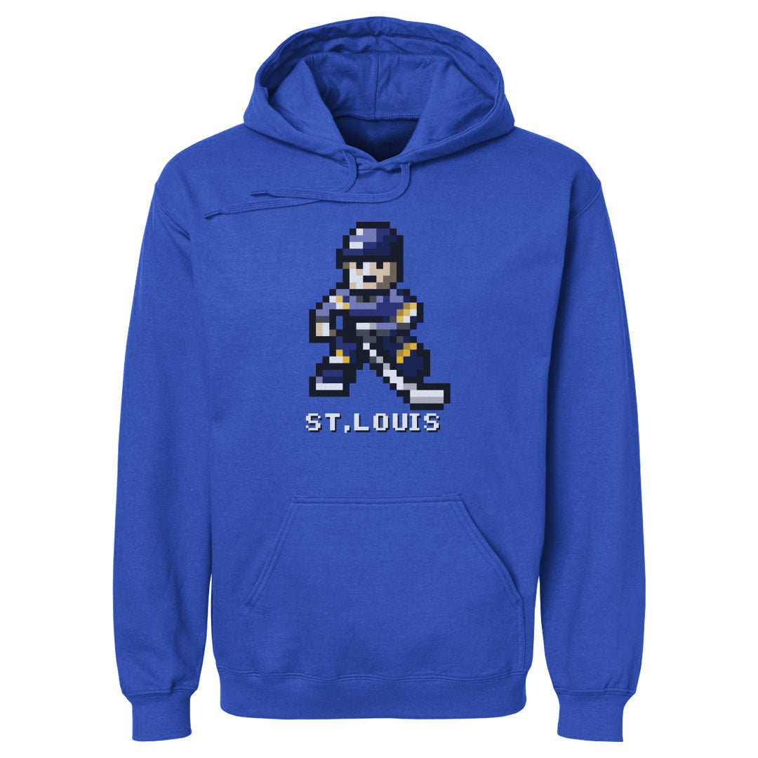 St. Louis Hockey 8-bit WHT