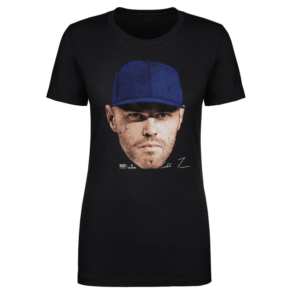 Freddie Freeman Los Angeles D Vintage Head WHT