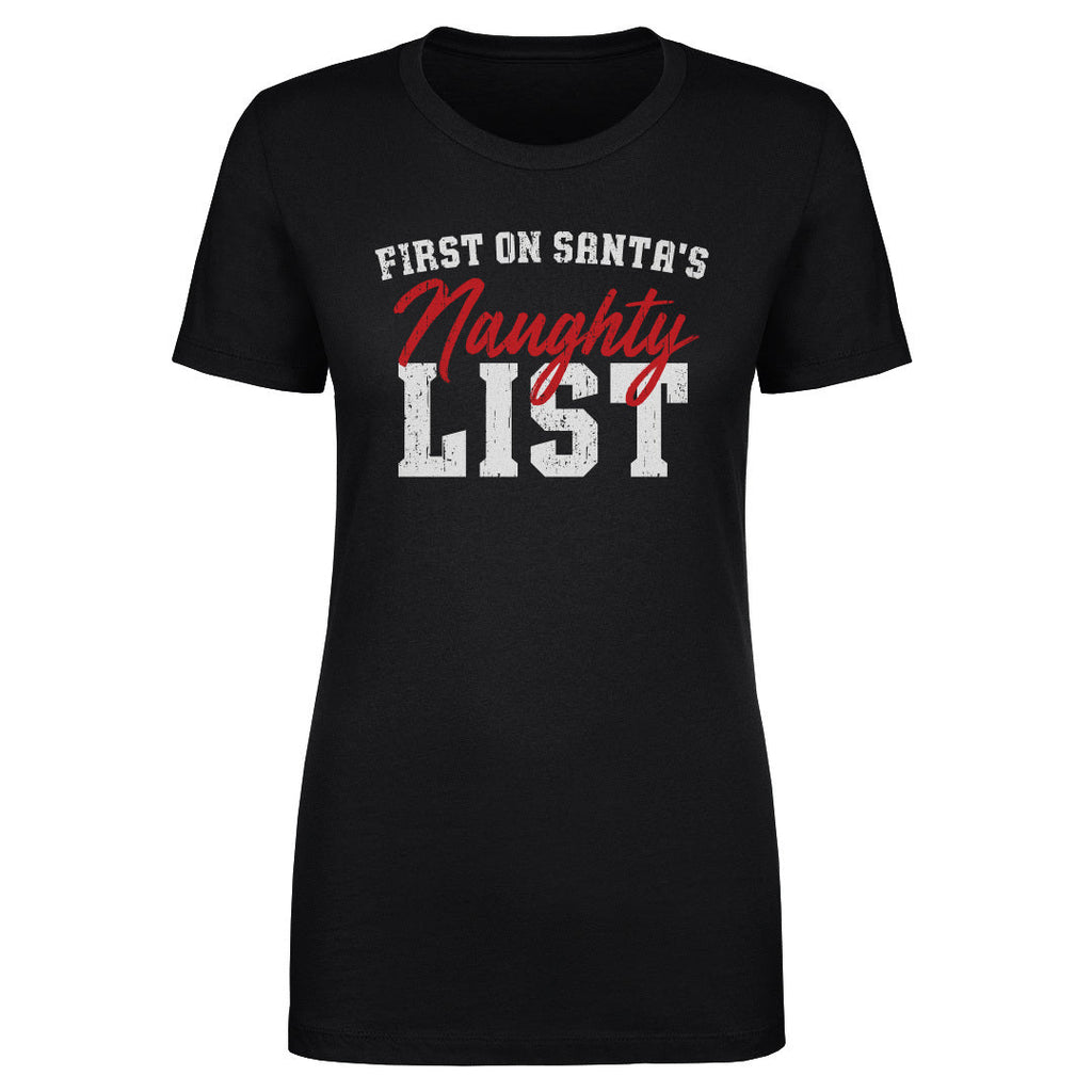 Christmas First On Santa's Naughty List WHT
