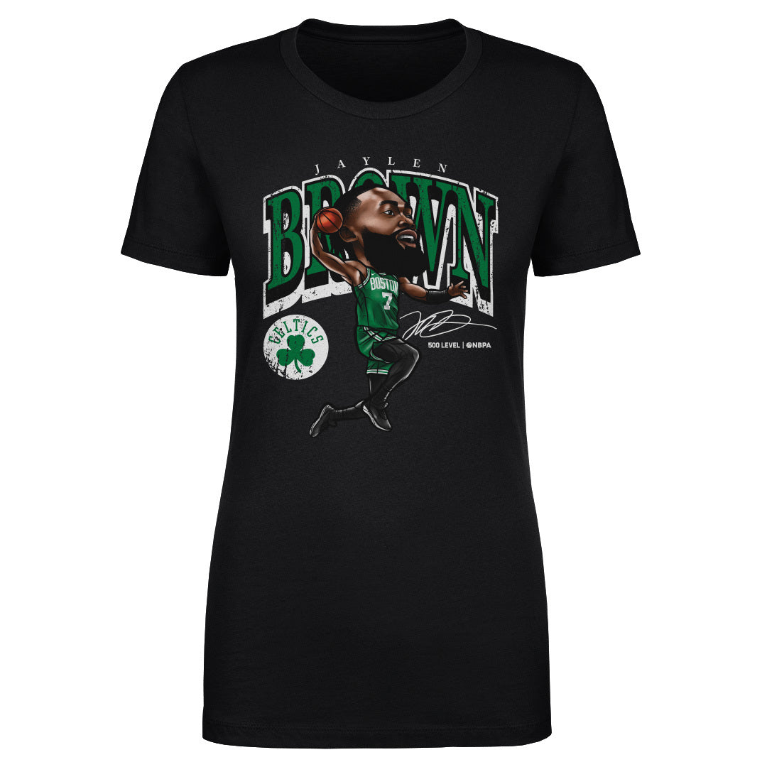 Jaylen Brown Boston Celtics Cartoon WHT