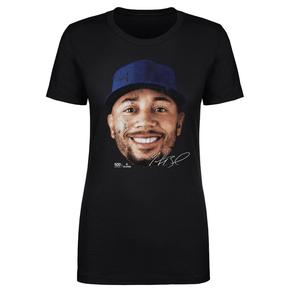 Mookie Betts Los Angeles D Vintage Head WHT