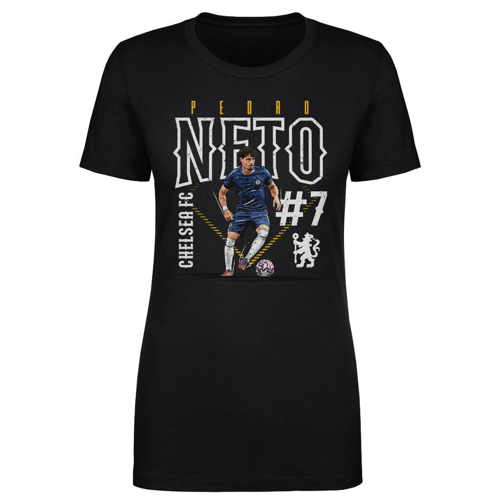 Pedro Neto Chelsea FC Outline Number WHT