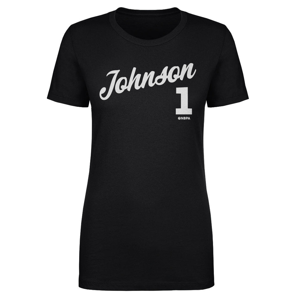 Jalen Johnson Atlanta Script WHT