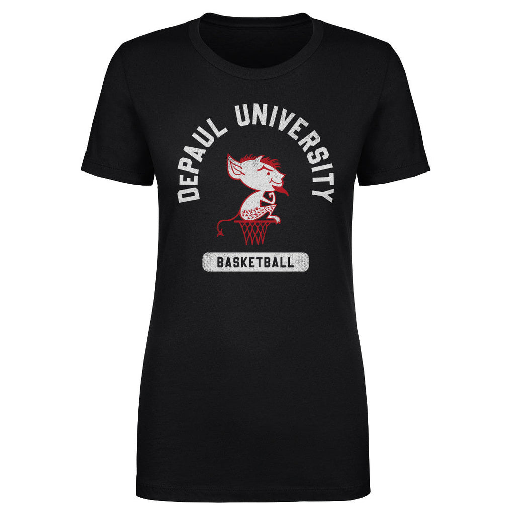 DePaul Blue Demons Mascot Basketball WHT