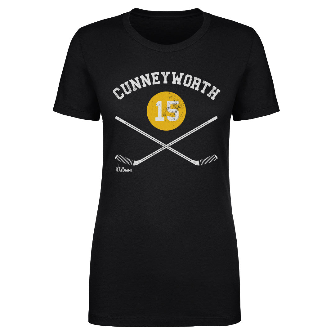 Randy Cunneyworth Pittsburgh 15 Sticks WHT