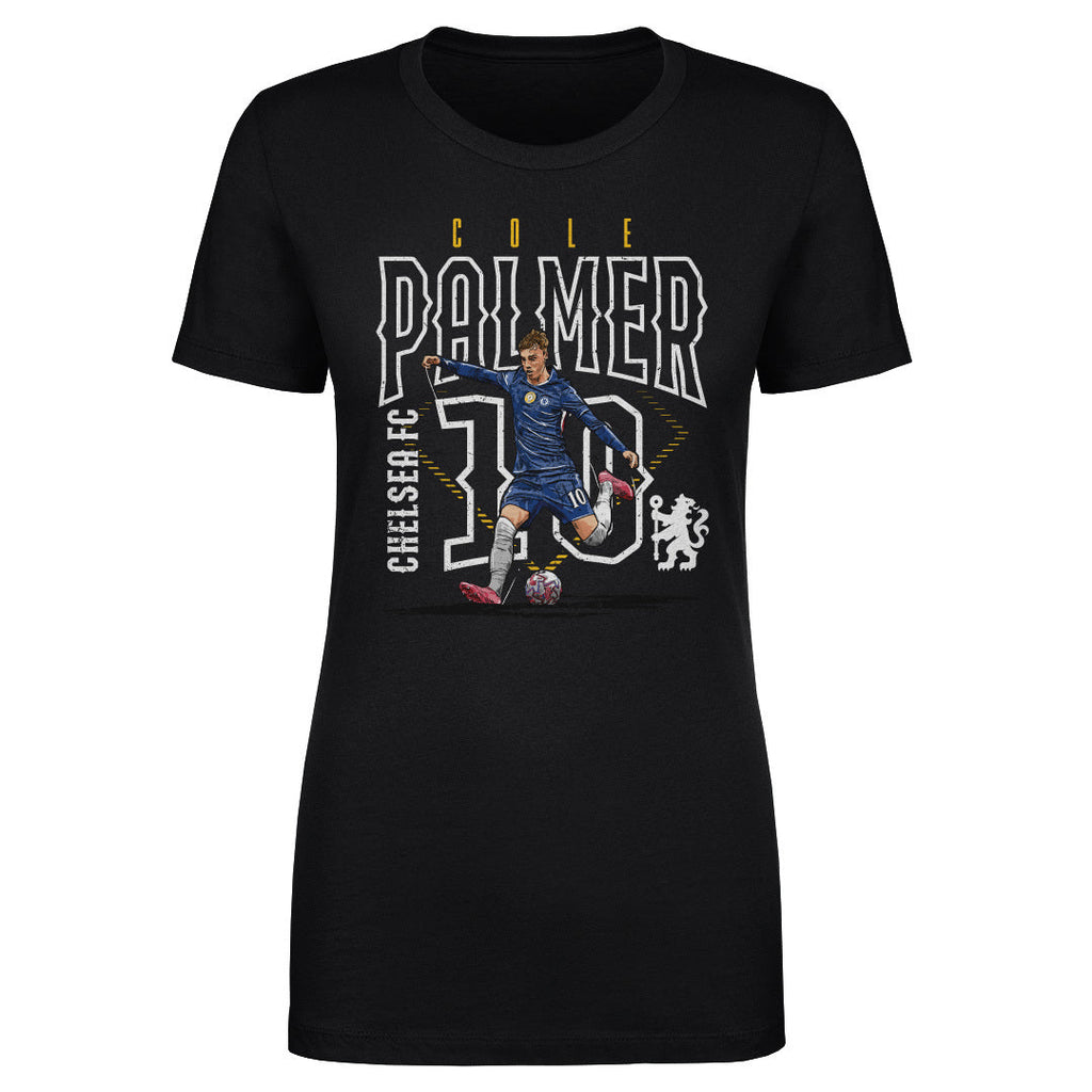 Cole Palmer Chelsea FC Outline Number WHT