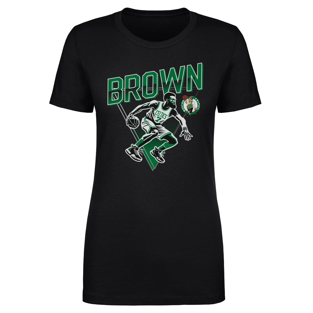 Jaylen Brown Boston Celtics Triangle WHT