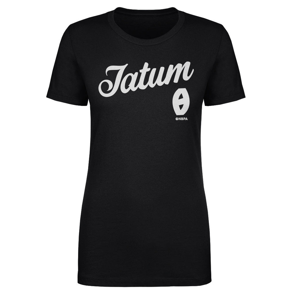Jayson Tatum Boston Script WHT