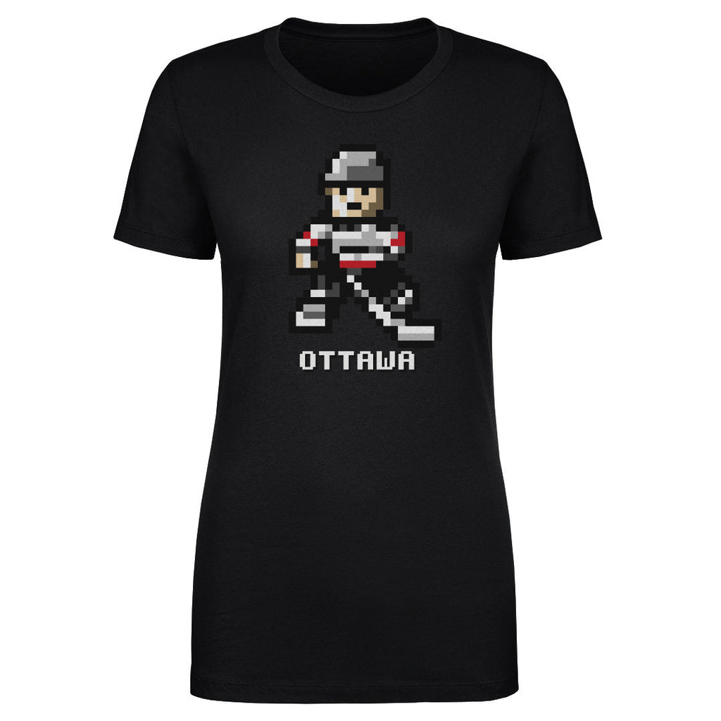 Ottawa Hockey 8-bit WHT