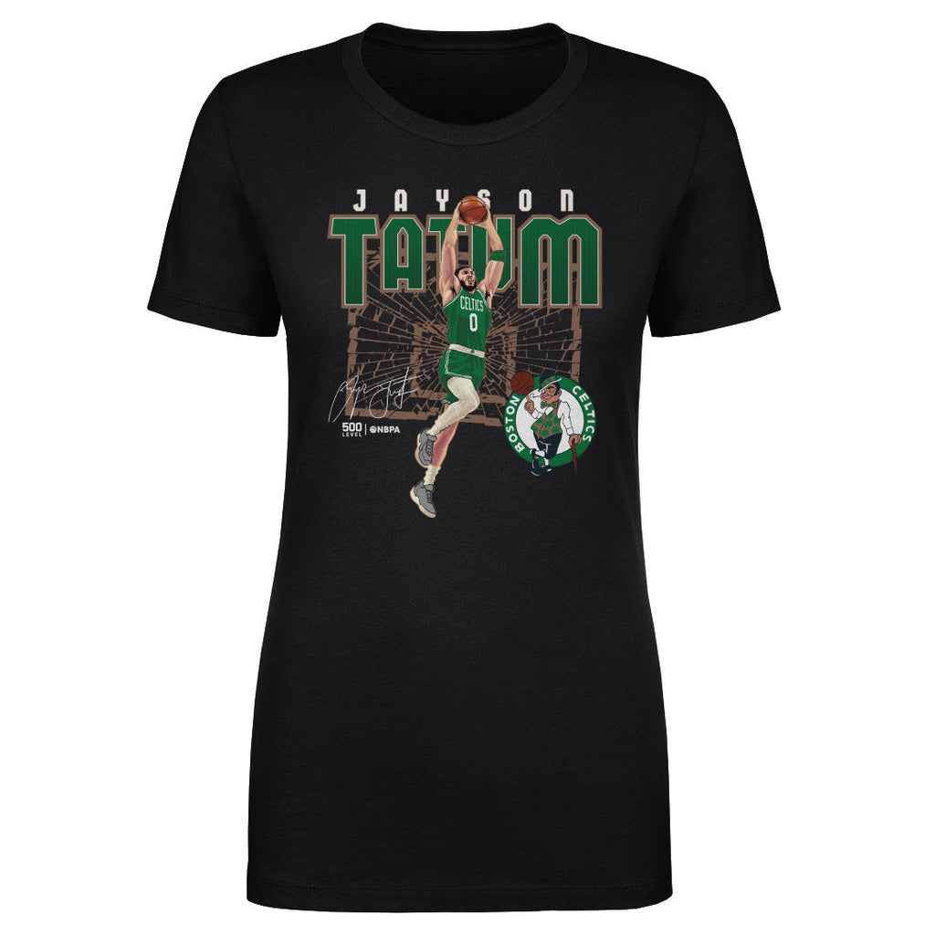 Jayson Tatum Boston Celtics Shattered WHT
