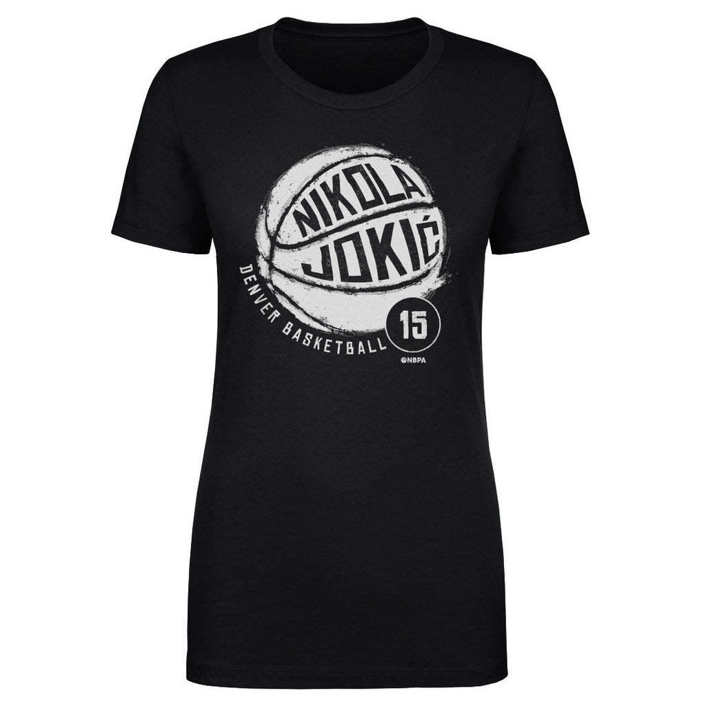 Nikola Jokic Denver Basketball WHT
