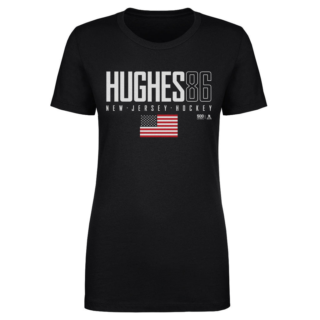 Jack Hughes New Jersey USA Elite WHT