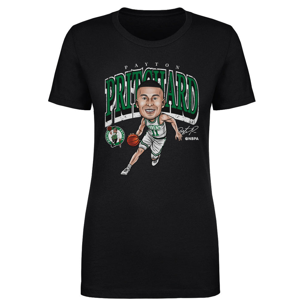 Payton Pritchard Boston Celtics Cartoon WHT
