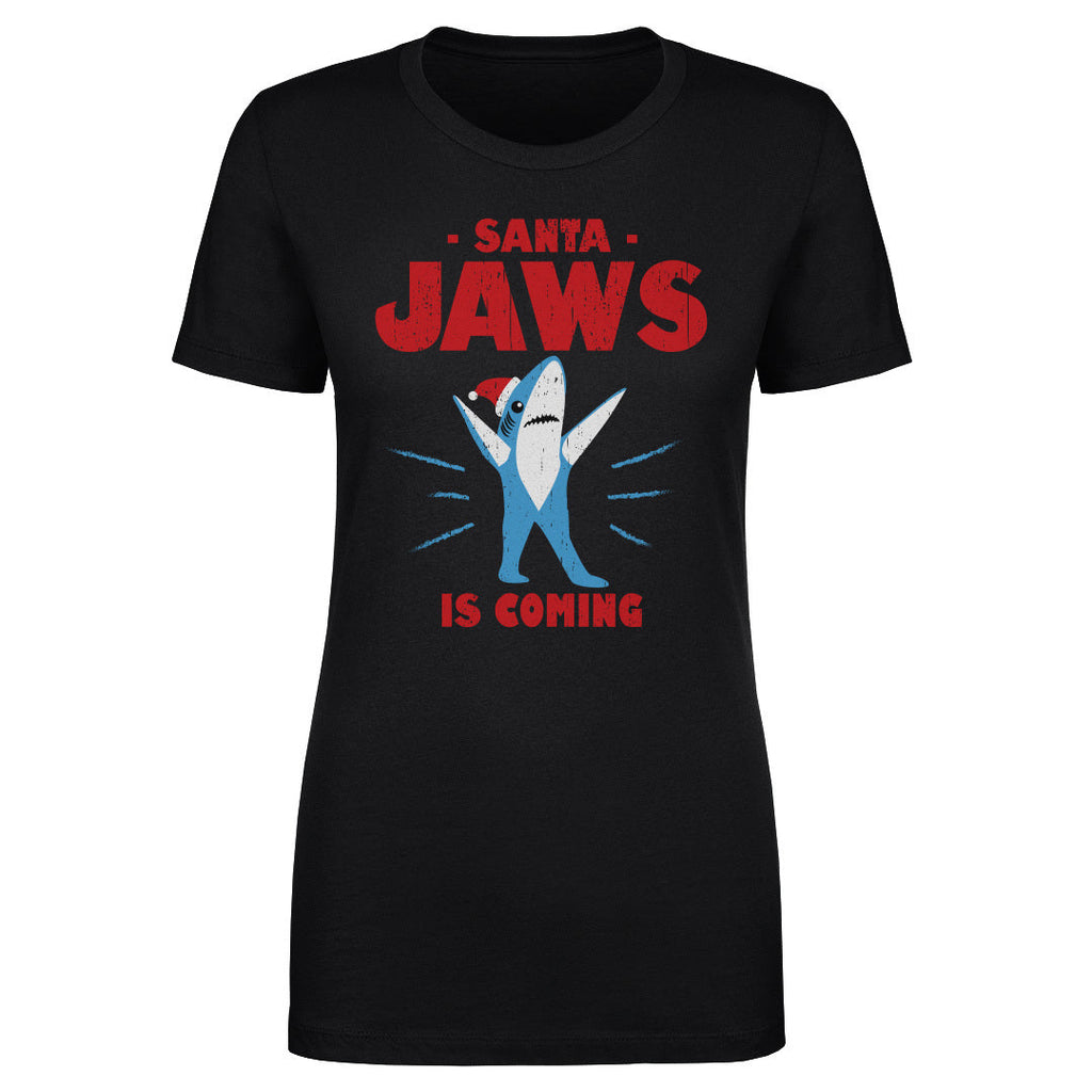Christmas Santa Jaws WHT
