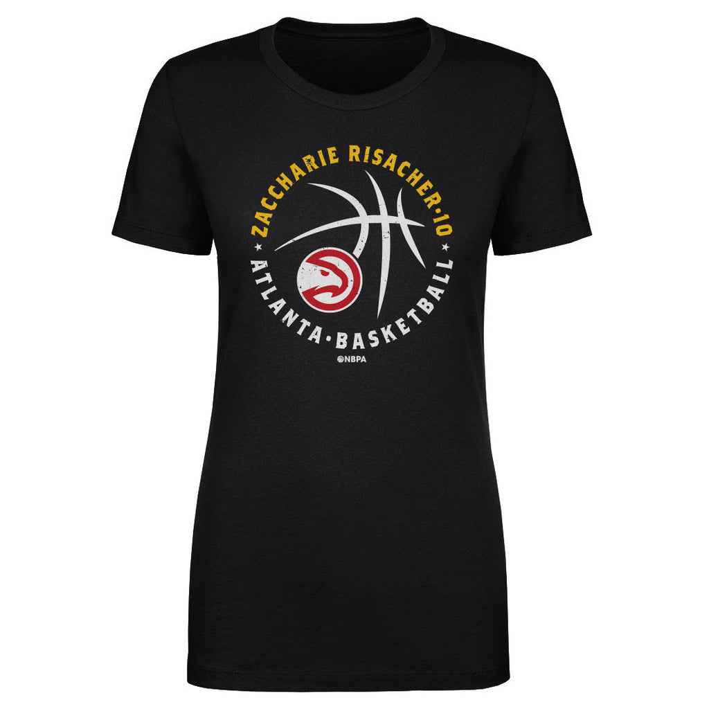 Zaccharie Risacher Atlanta Hawks Player Ball WHT