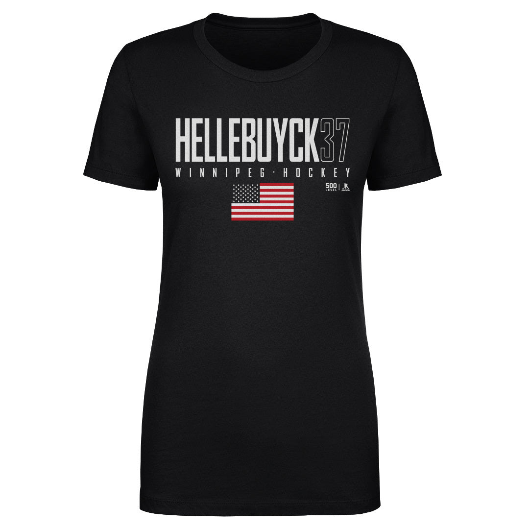Connor Hellebuyck Winnipeg USA Elite WHT