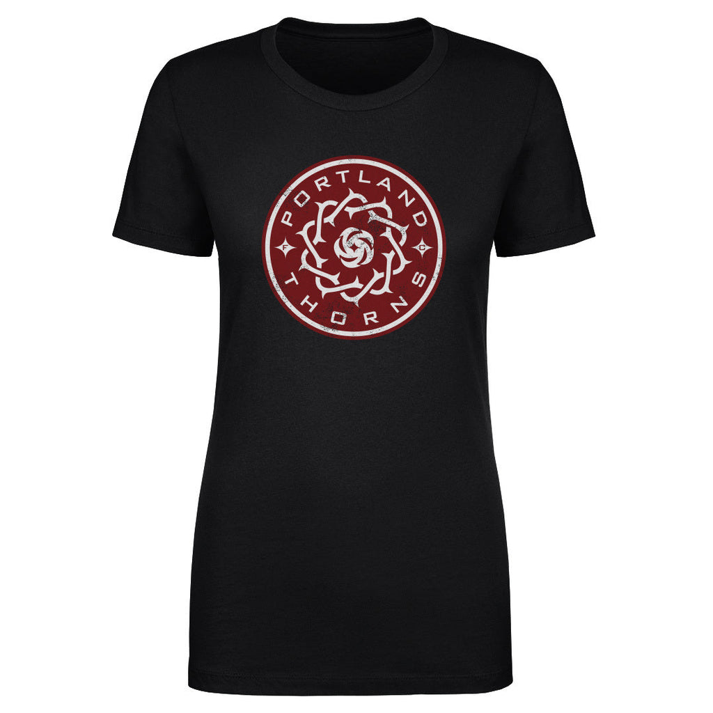 Portland Thorns FC Vintage Primary Logo WHT