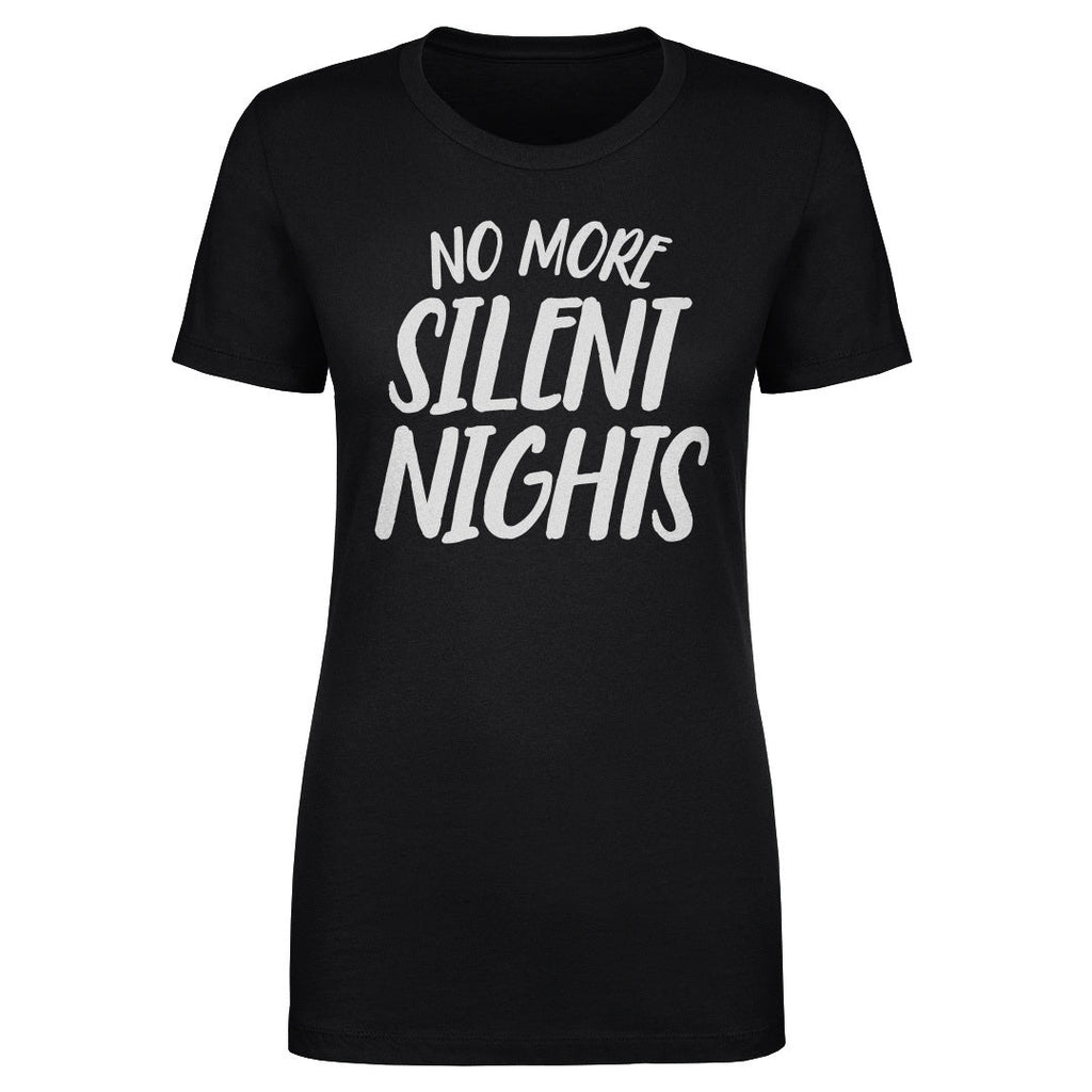 Christmas No More Silent Nights WHT