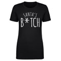 Christmas Santa's B-tch WHT