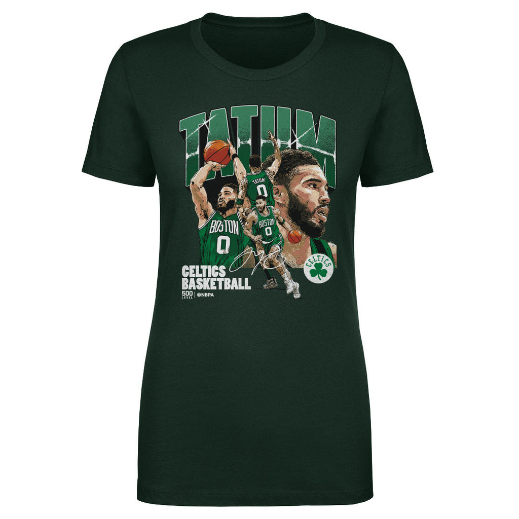 Jayson Tatum Boston Celtics Collage WHT