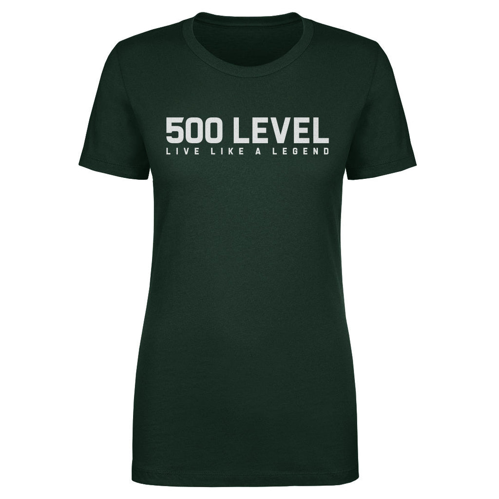 500 LEVEL Wordmark WHT