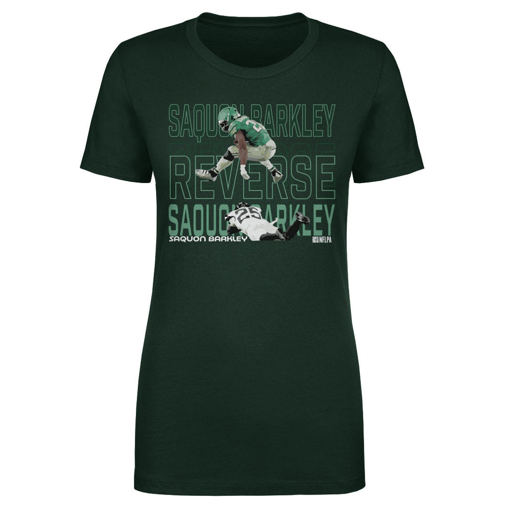 Saquon Barkley Philadelphia Hurdle WHT