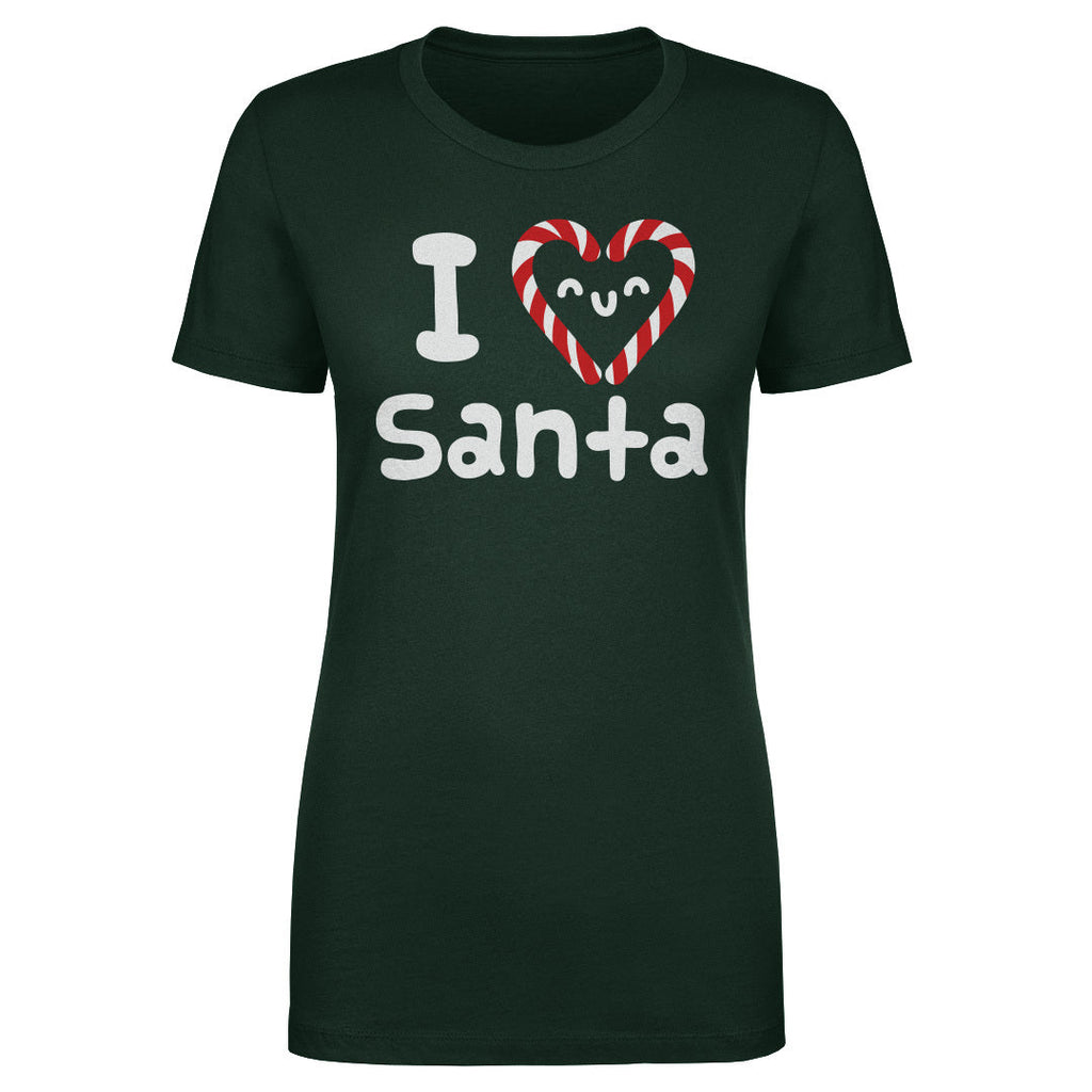 Christmas I Love Santa WHT