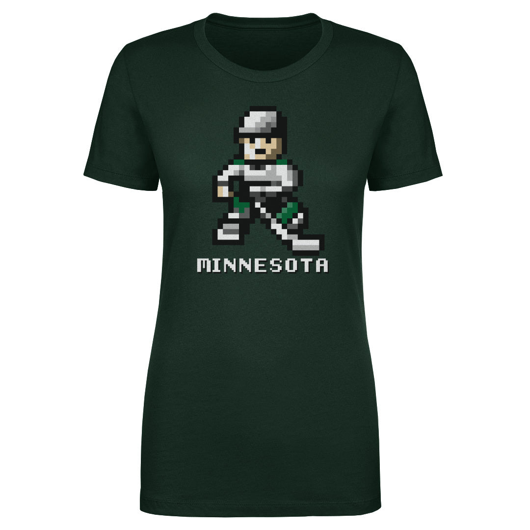 Minnesota Hockey 8-bit WHT