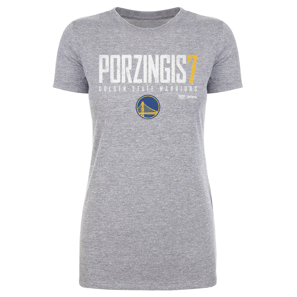 Kristaps Porzingis Golden State Warriors Elite WHT