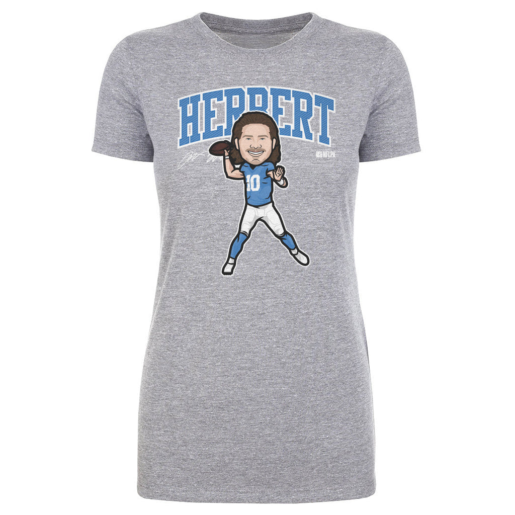 Justin Herbert Los Angeles C Toon WHT