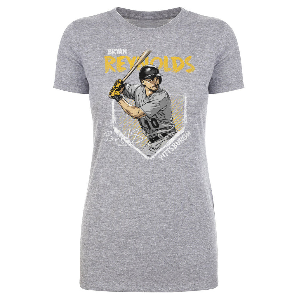 Bryan Reynolds Pittsburgh Base WHT
