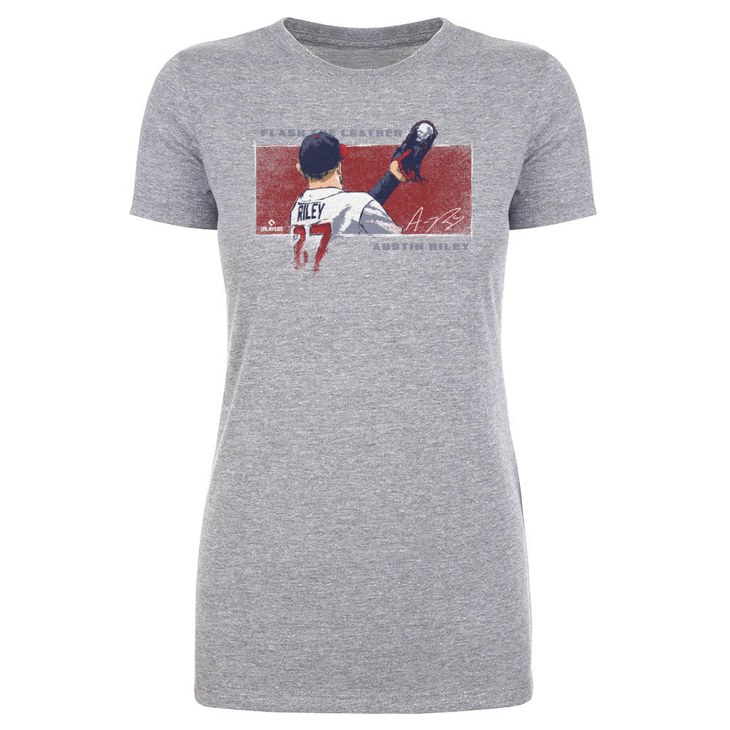 Austin Riley Atlanta Flash The Leather WHT