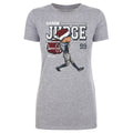 Aaron Judge New York Y Cartoon Santa Hat WHT