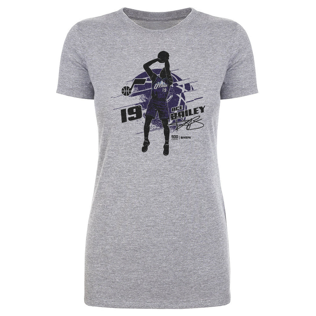 Ace Bailey Utah Jazz Silhouette