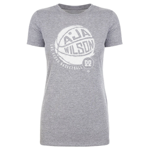 A'ja Wilson Las Vegas Basketball WHT