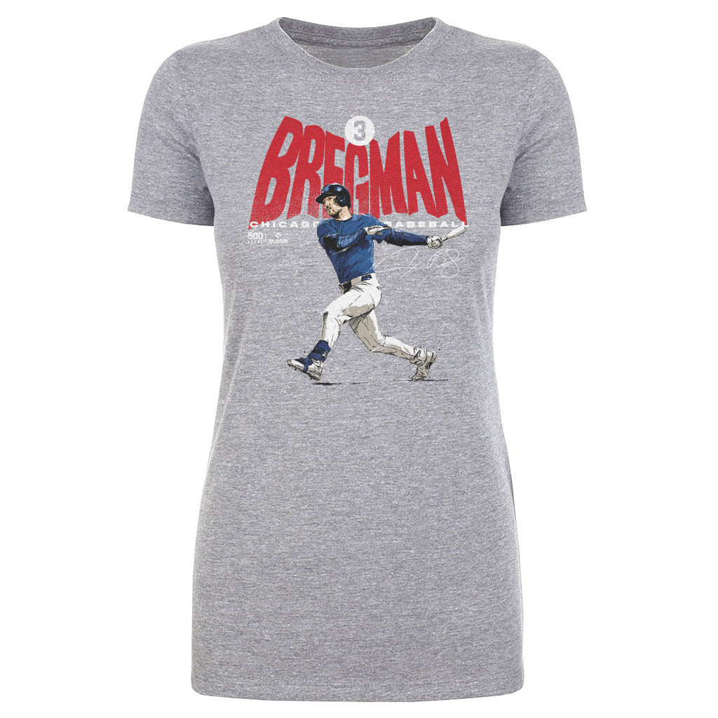 Alex Bregman Chicago C Comic WHT