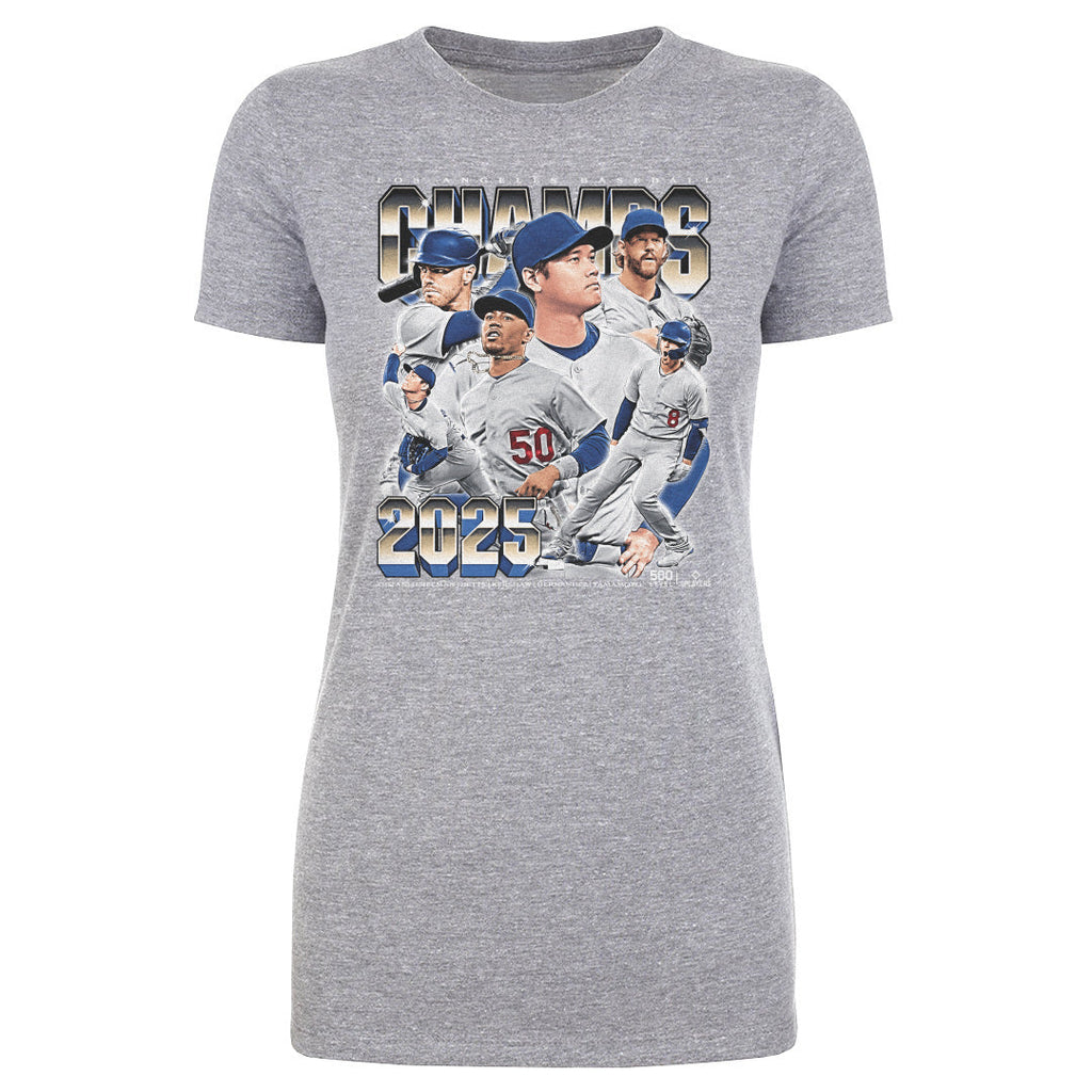 Los Angeles D Baseball 2025 Champs Vintage WHT