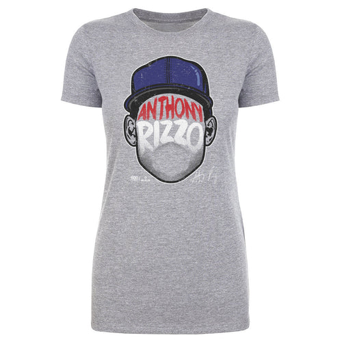 Anthony Rizzo Chicago C Player Silhouette WHT