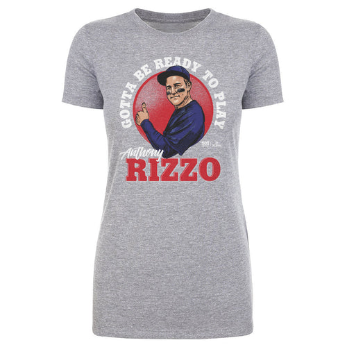 Anthony Rizzo Chicago C Ready To Play W WHT