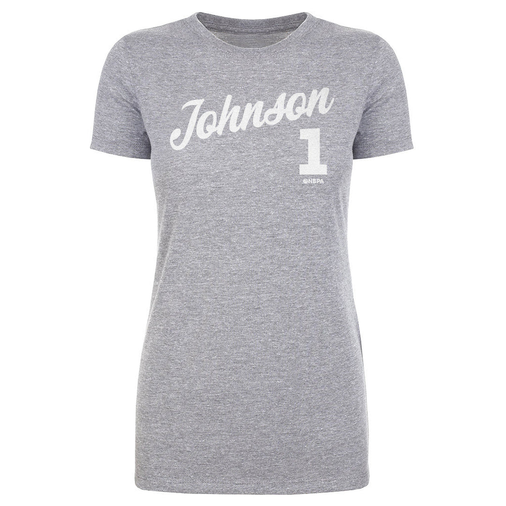 Jalen Johnson Atlanta Script WHT