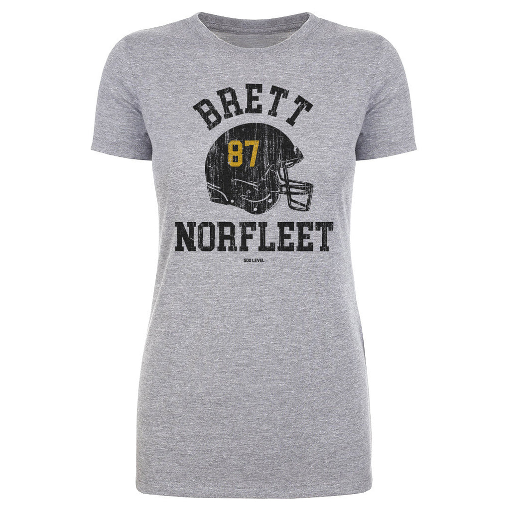 Brett Norfleet College Helmet Font