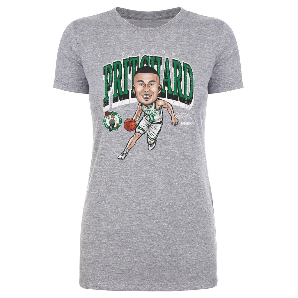 Payton Pritchard Boston Celtics Cartoon WHT
