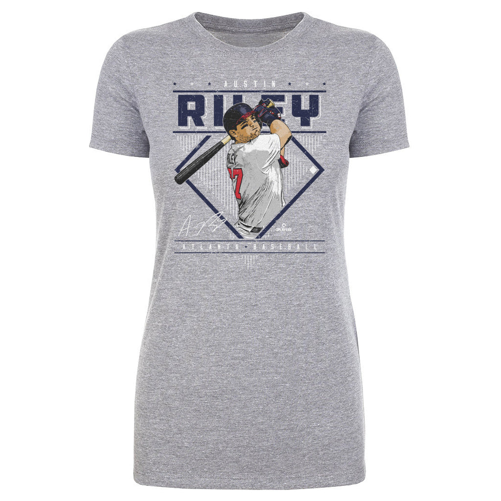 Austin Riley Atlanta Diamond Name WHT