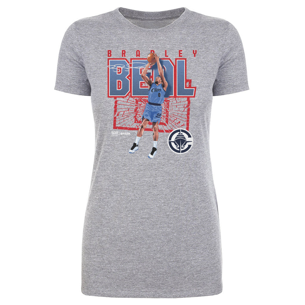 Bradley Beal Los Angeles Clippers Shattered WHT
