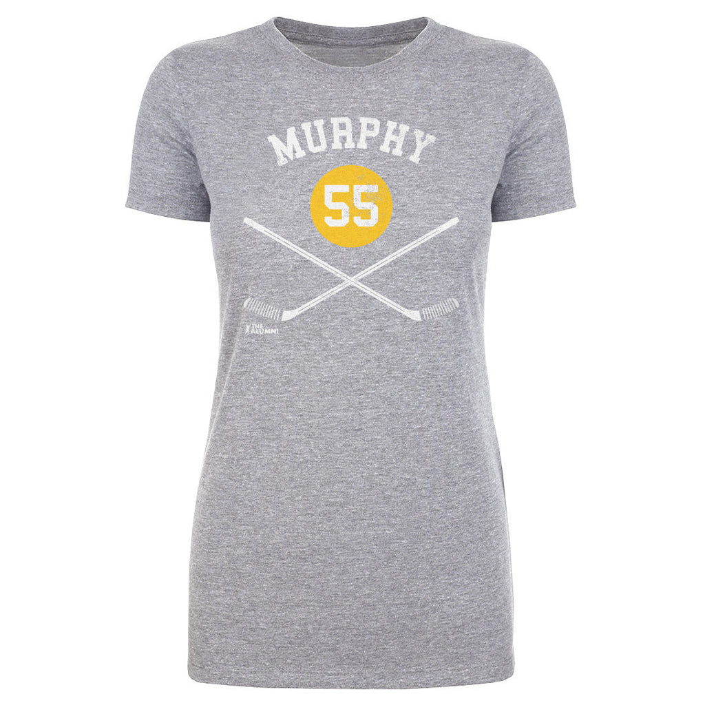 Larry Murphy Pittsburgh 55 Sticks WHT