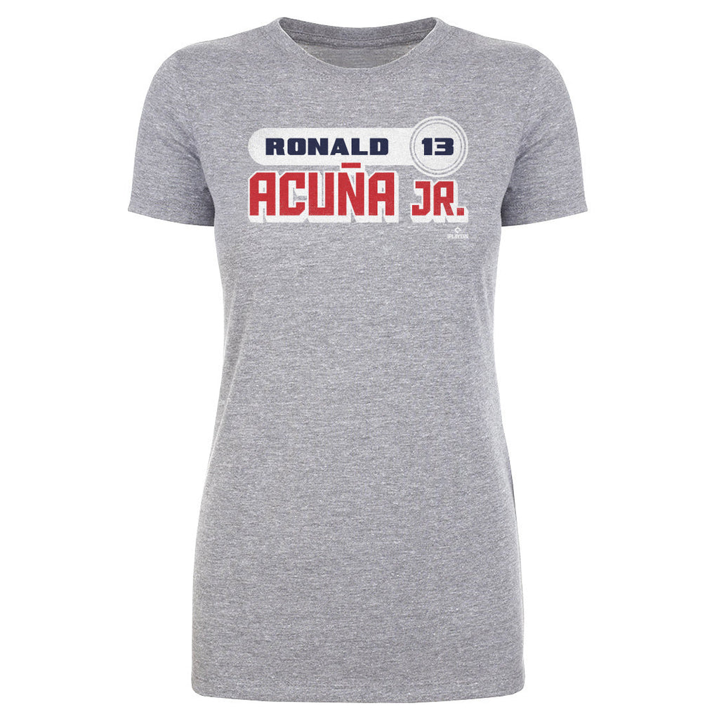 Ronald Acuna Jr. Retro Font WHT