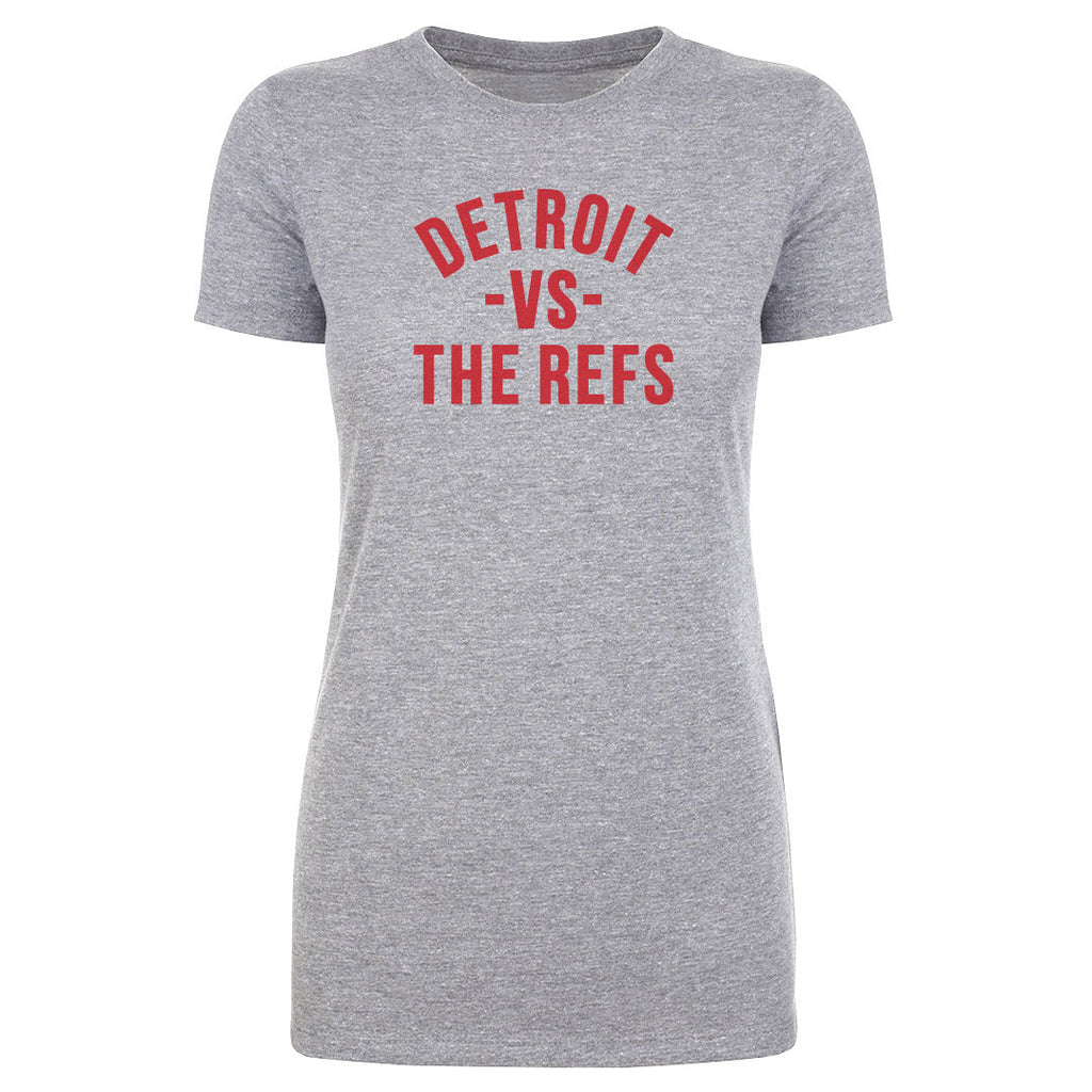 Detroit Vs. The Refs Red WHT