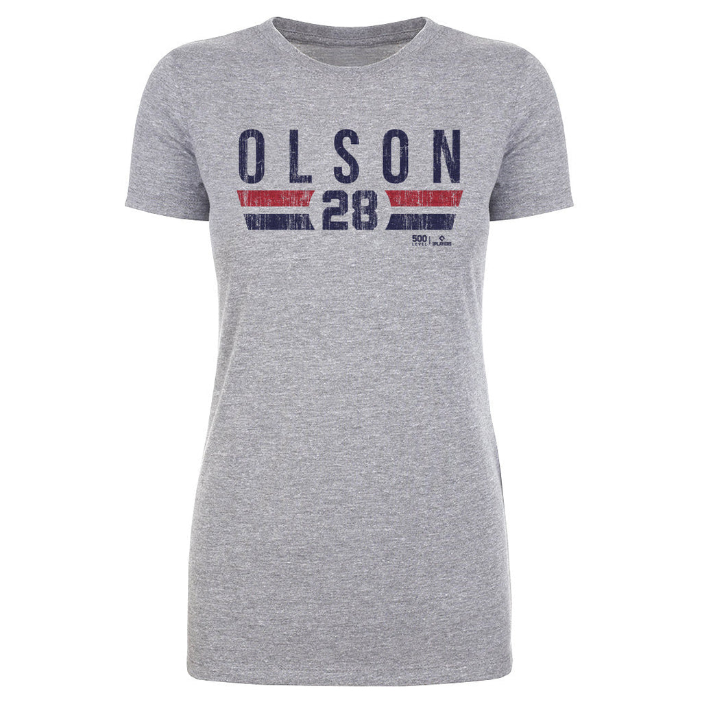 Matt Olson Atlanta Font