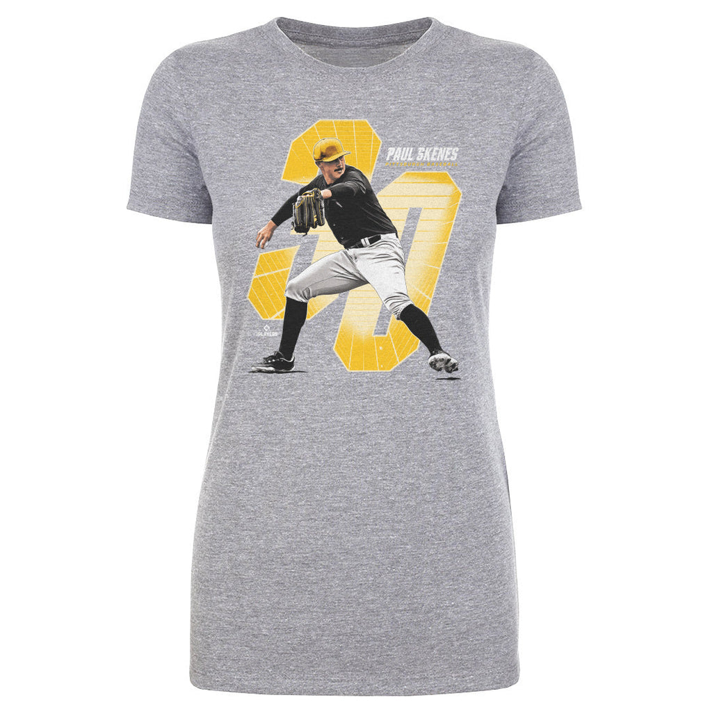 Paul Skenes Pittsburgh Offset WHT
