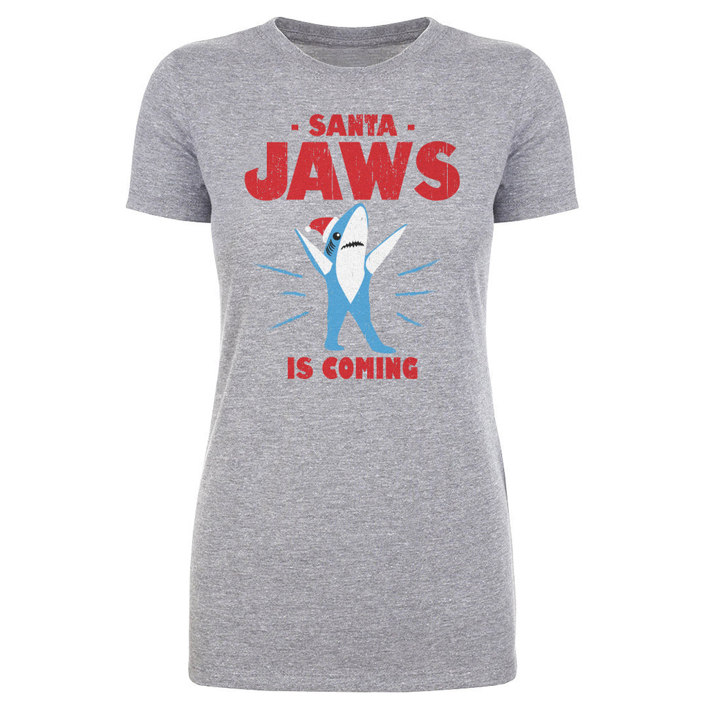 Christmas Santa Jaws WHT